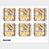 チャンスのゲームの混乱した品揃え スクエアシール (シート)