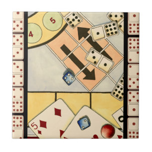 チャンスのゲームの混乱した品揃え タイル