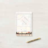 チャンスのゲームの混乱した品揃え ポストイット (デスク上)