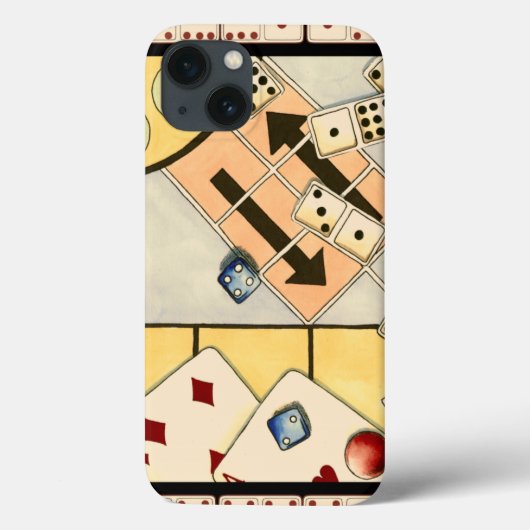 チャンスのゲームの混乱した品揃え Case-Mate iPhoneケース (裏面)