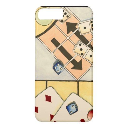 チャンスのゲームの混乱した品揃え Case-Mate iPhoneケース (裏面)