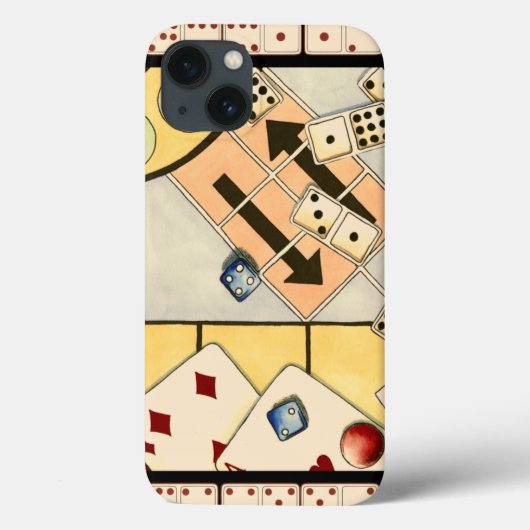チャンスのゲームの混乱した品揃え Case-Mate iPhoneケース (裏面)