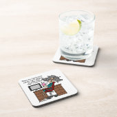 チャンスのハードワークのユーモアなぜ コースター (右側)