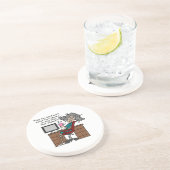 チャンスのハードワークのユーモアなぜ コースター (側面)