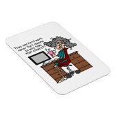 チャンスのハードワークのユーモアなぜ マグネット (右側)