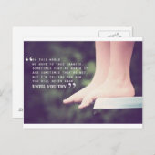 チャンスの獲得 ポストカード (正面/裏面)