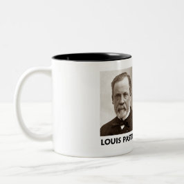 チャンスは準備された心だけPasteur支持します ツートーンマグカップ