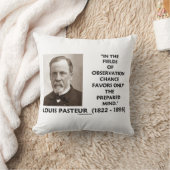 チャンスは用意された心のみ好意パスツールQte クッション (ブランケット)