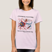 チャンスは直観的に接続される支持します(ニューロン) Tシャツ (正面)