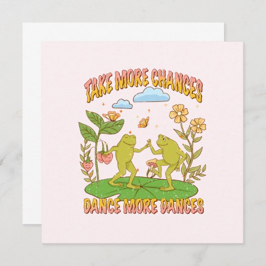 チャンスを増やし、ダンスを増やす (正面/裏面)