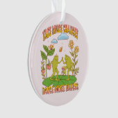 チャンスを増やし、ダンスを増やす オーナメント (正面)