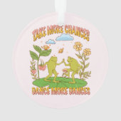 チャンスを増やし、ダンスを増やす オーナメント (裏面)