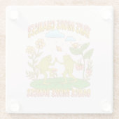 チャンスを増やし、ダンスを増やす ガラスコースター (裏面)