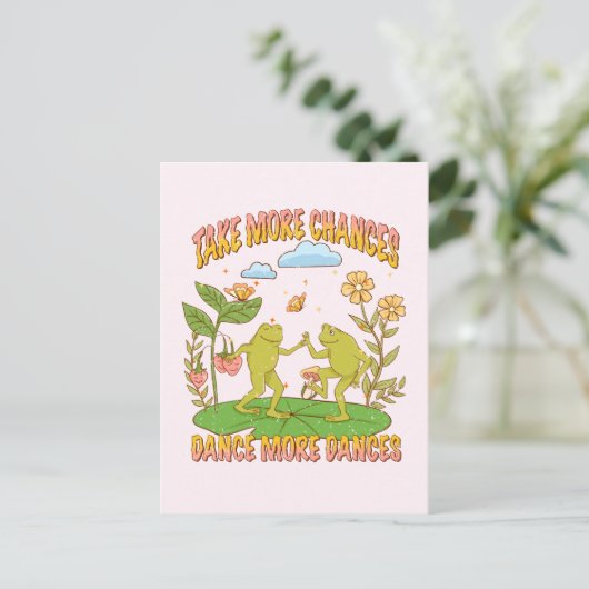 チャンスを増やし、ダンスを増やす ポストカード (スタンド正面)