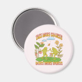 チャンスを増やし、ダンスを増やす マグネット (正面/裏面)