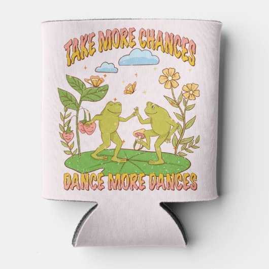 チャンスを増やし、ダンスを増やす 缶クーラー (正面)