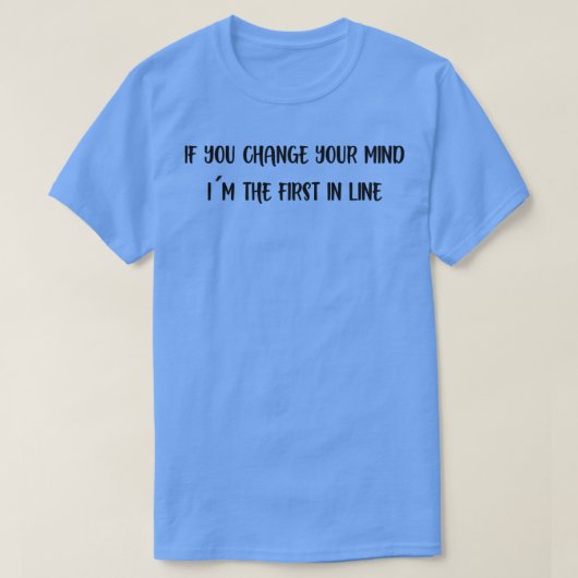 チャンスを真っ暗にする Tシャツ (デザイン正面)
