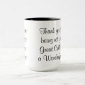 チャンスフレンズバイチョイスタイポグラフィ マグカップ (中央)