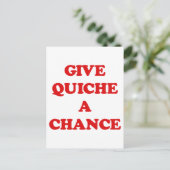 チャンス与えを与える ポストカード (スタンド正面)