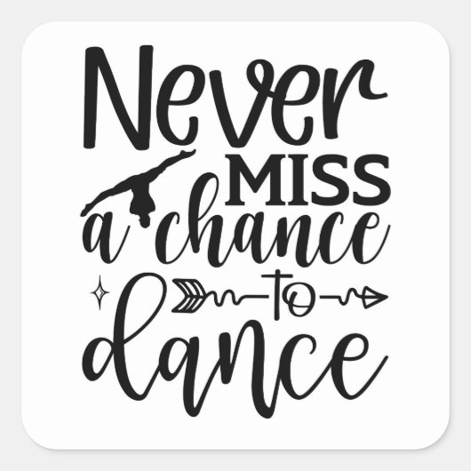 チャンス恋しく思がない スクエアシール (正面)