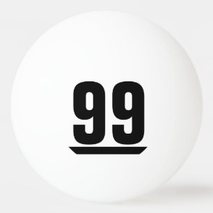 チャンス番号のボール 卓球ボール