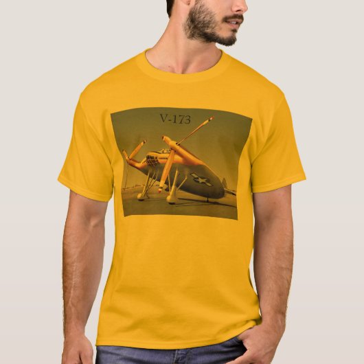 チャンスVought V-173 Tシャツ (正面)