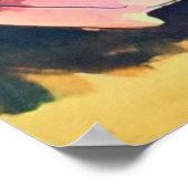 チャンソンフランスの、ヴィンテージレコードのスリーブ。 ポスター (角)