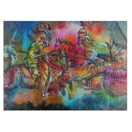 チャンソン・ド・ローランド/トーナメントでの騎士の戦闘 カッティングボード (正面)