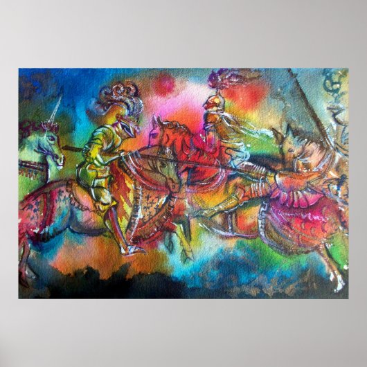 チャンソン・ド・ローランド/トーナメントでの騎士の戦闘 ポスター (正面)