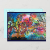 チャンソン・ド・ローランド/トーナメントでの騎士の戦闘 ポストカード (正面/裏面)