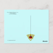 チャンソン・ド・ローランド/トーナメントでの騎士の戦闘 ポストカード (裏面)