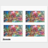 チャンソン・ド・ローランド/トーナメントでの騎士の戦闘 長方形シール (シート)