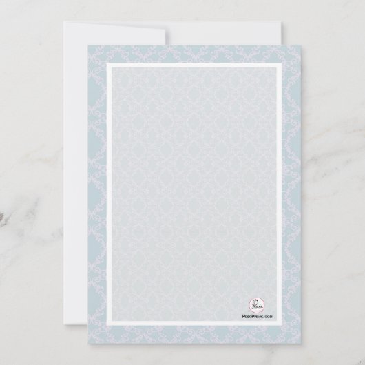 チャンティリバプティスマ招待状 招待状 (裏面)