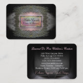 チャントバージエレガントラウンドエッジプロフェッショナル 名刺 (正面/裏面)