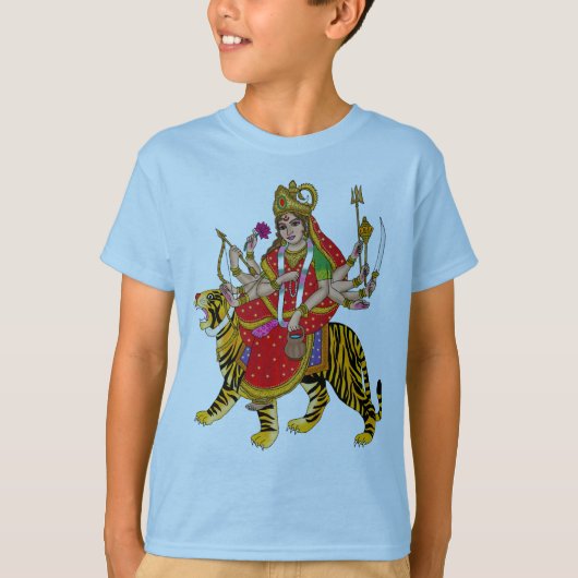 チャンドラガンタ女神Tシャツ Tシャツ (正面)