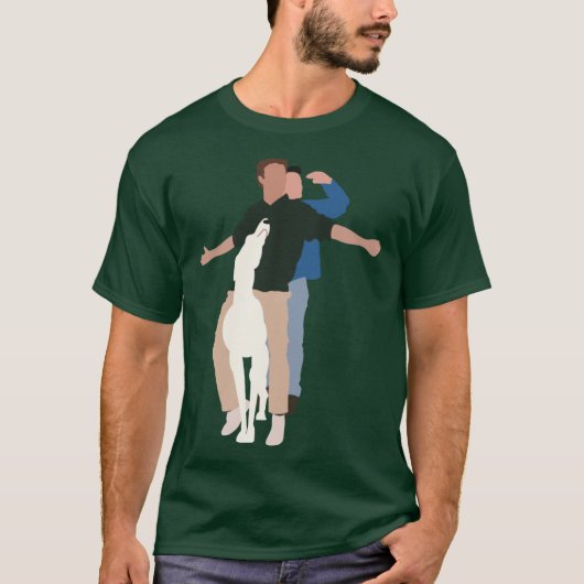 チャンドラーとジョーイの少年 Tシャツ (正面)