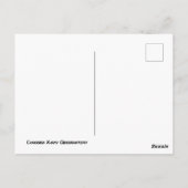 チャンドラX線天文台 ポストカード (裏面)