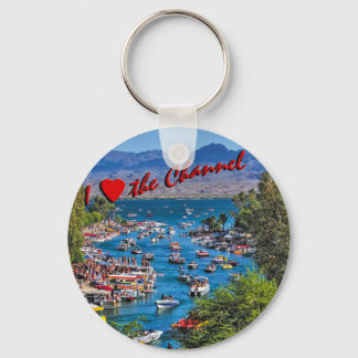 チャンネルのキーチェーンが大好き キーホルダー