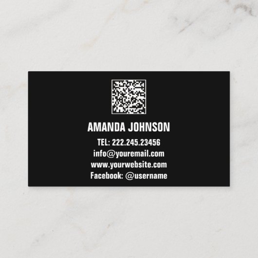 チャンネル名YOUTUBER SUSCRIBE RAINBOW 名刺 (裏面)