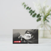 チャンネル広告カード 名刺 (スタンド正面)