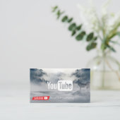 チャンネル広告カード 名刺 (スタンド正面)