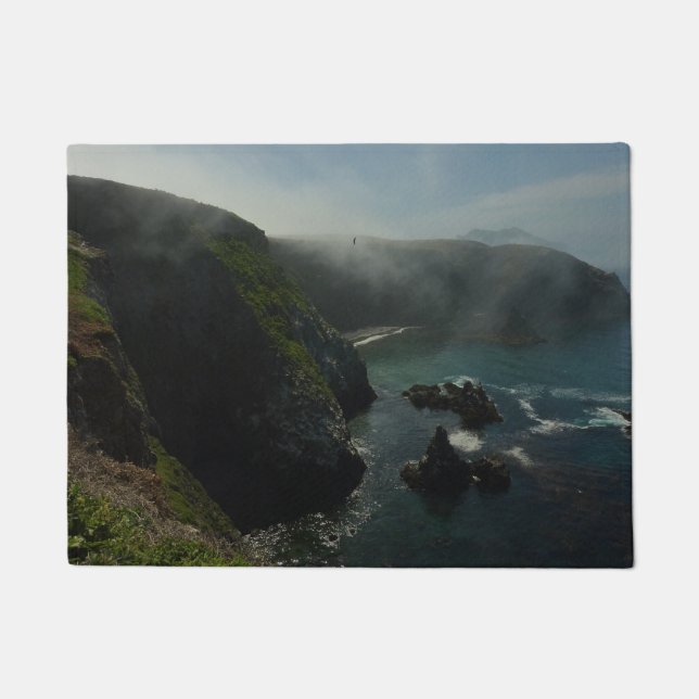 チャンネル諸島で霧が強いアナカパ島 ドアマット (正面)