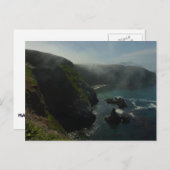 チャンネル諸島で霧が強いアナカパ島 ポストカード (正面/裏面)