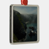 チャンネル諸島で霧が強いアナカパ島 メタルオーナメント (右)