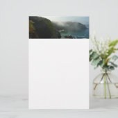 チャンネル諸島で霧が強いアナカパ島 便箋 (スタンド正面)