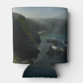 チャンネル諸島で霧が強いアナカパ島 缶クーラー (裏面)