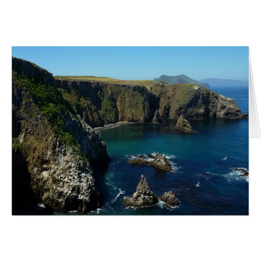 チャンネル諸島国立公園のアナカパ島 (正面横)