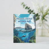 チャンネル諸島国立公園カリフォルニアカード (スタンド正面)