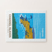 チャンネル諸島国立公園カリフォルニアトラベル ジグソーパズル (横)