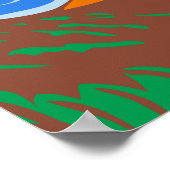 チャンネル諸島国立公園カリフォルニアヴィンテージ ポスター (角)